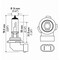 Hella Bulb H10/9145 12V 45W Py20D T4 Sb Fog Light Bulb, H10Sb H10SB - alternate 1